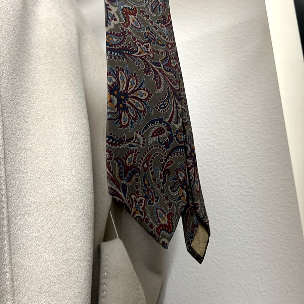 Christian Dior monsieur men Tie luxury pattern